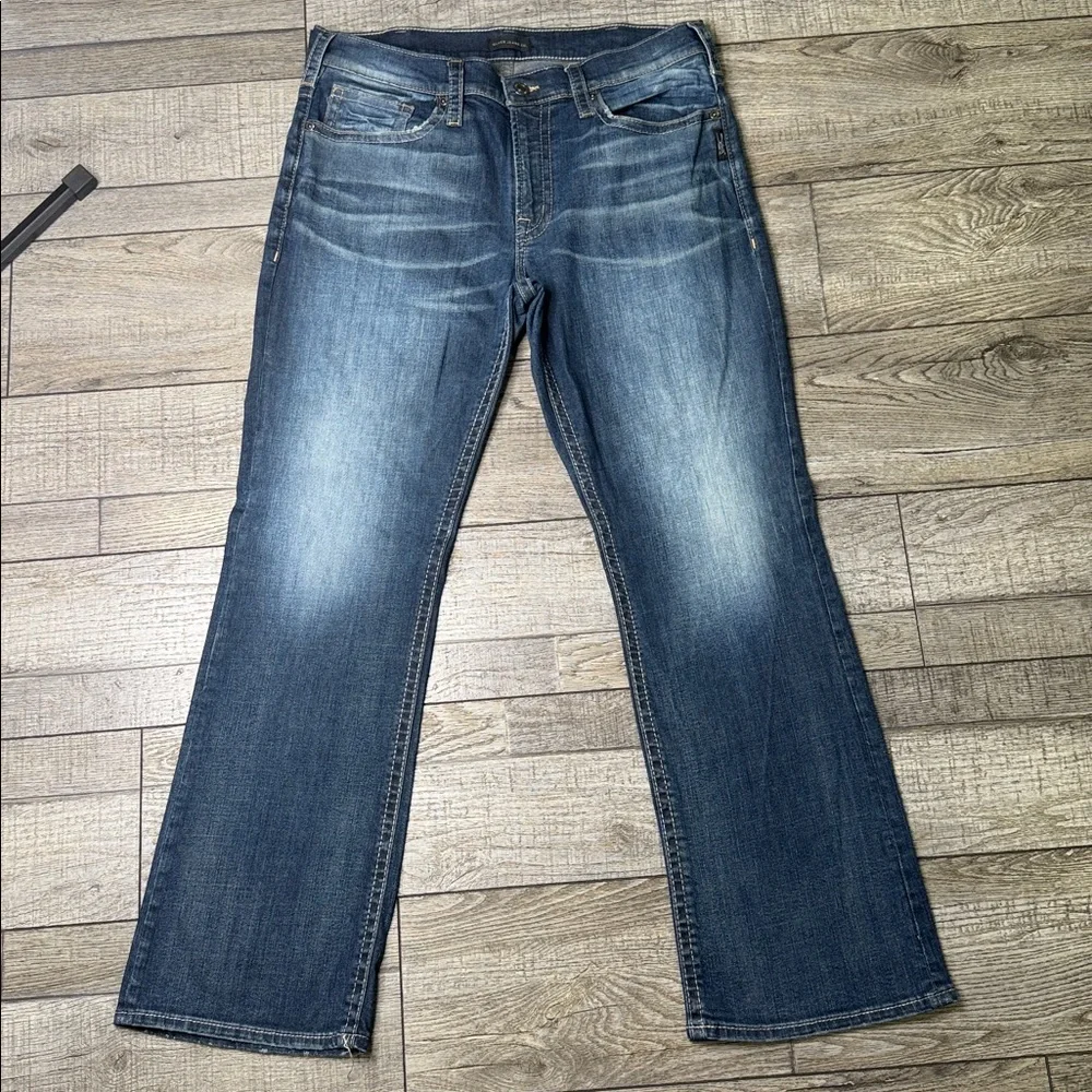 Silver Jeans Dark Blue Denim